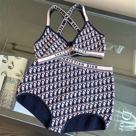 christian dior two piece bathing suit|pre owned christian dior suit.